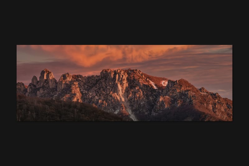 GFX 100 II, GF 500mm f/5.6, 8-frame panorama. ISO 6400, f/5.6, 1/500s, Electronic First Curtain Shutter.