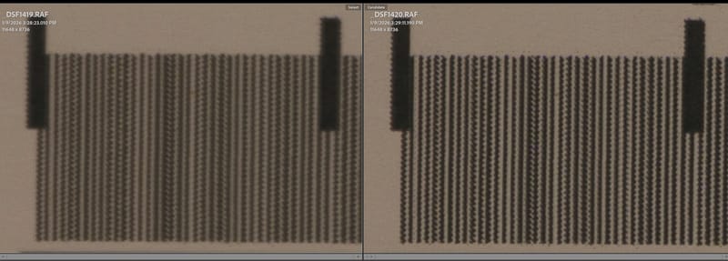 Side-by-side comparison, MS on left, ES on right  -  full frame